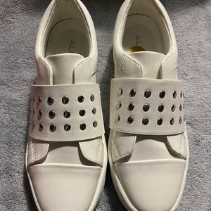 White Slip On Sneakers